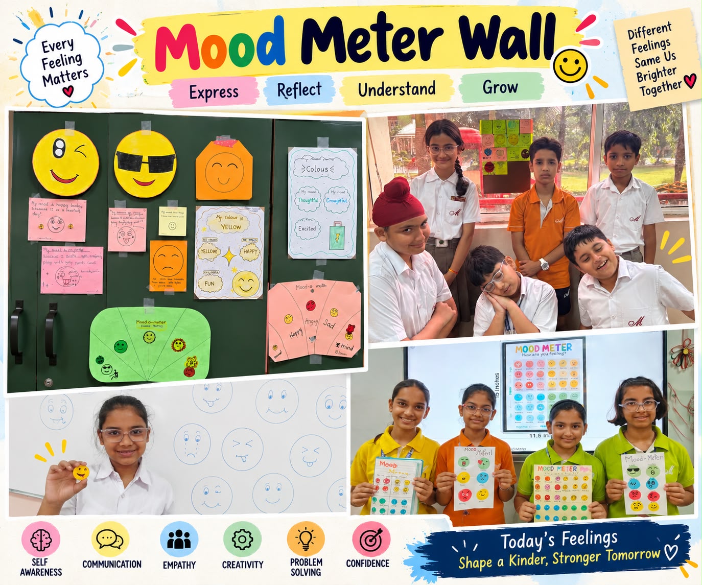 Mood Meter Wall: Understanding Emotions, Building Empathy